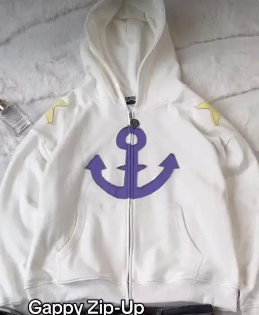 Jojo Bizarre Adventure Splice Zip Up Hoodies Oversized