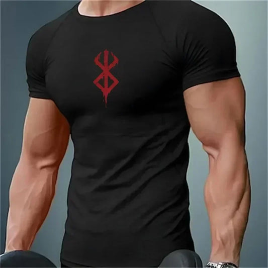 Guts The Brand of Sacrifice Symbol compression shirts