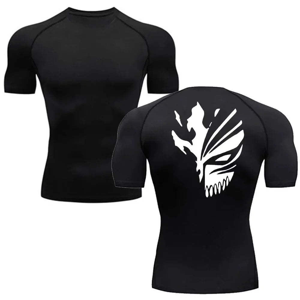 Ichigo Hollow mask Compression Shirt