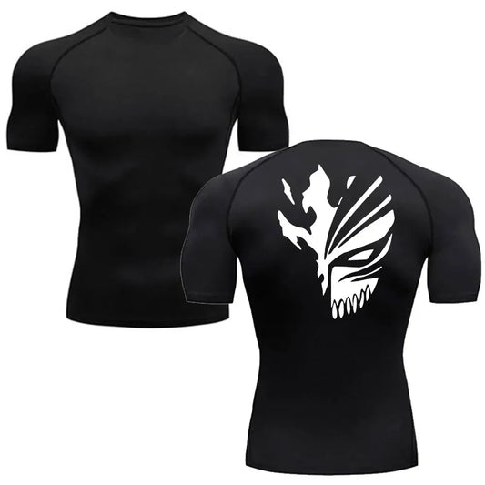 Ichigo Hollow mask Compression Shirt