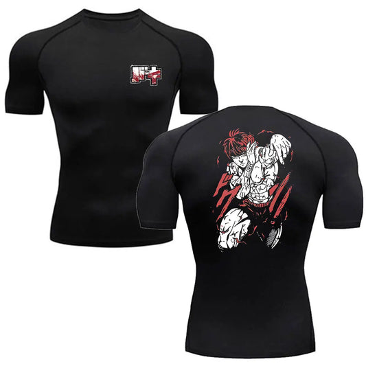 Baki Hanma Compression Shirts