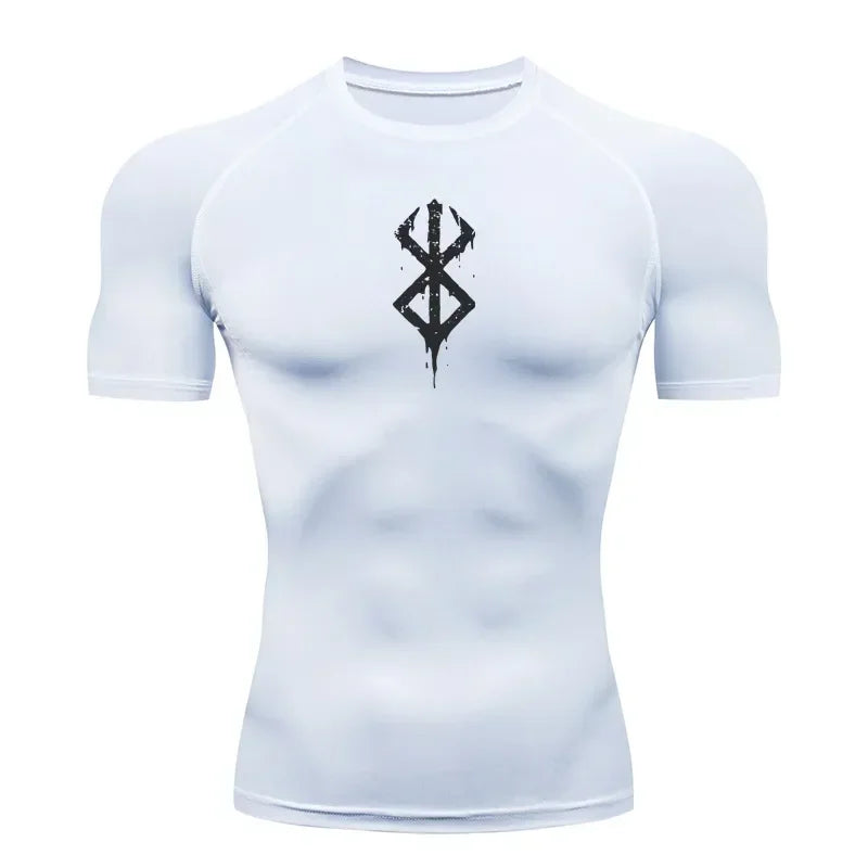 Guts The Brand of Sacrifice Symbol compression shirts