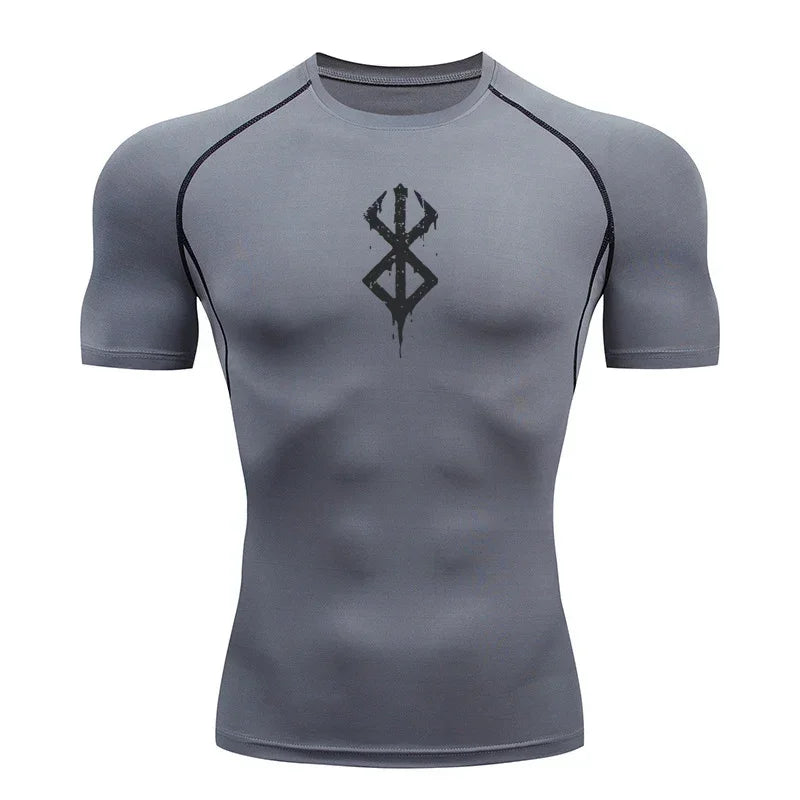 Guts The Brand of Sacrifice Symbol compression shirts