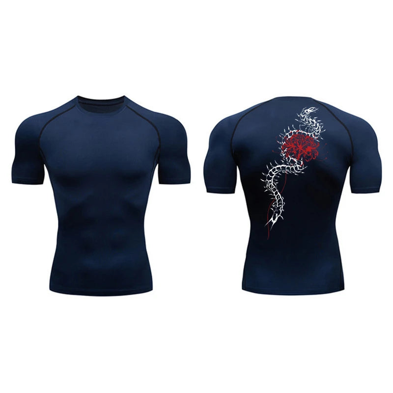 Ken Kaneki Centipede Compression Shirt