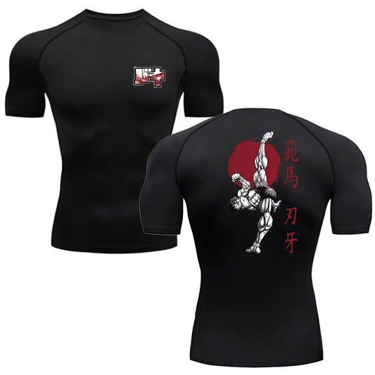Baki Hanma Compression Shirts