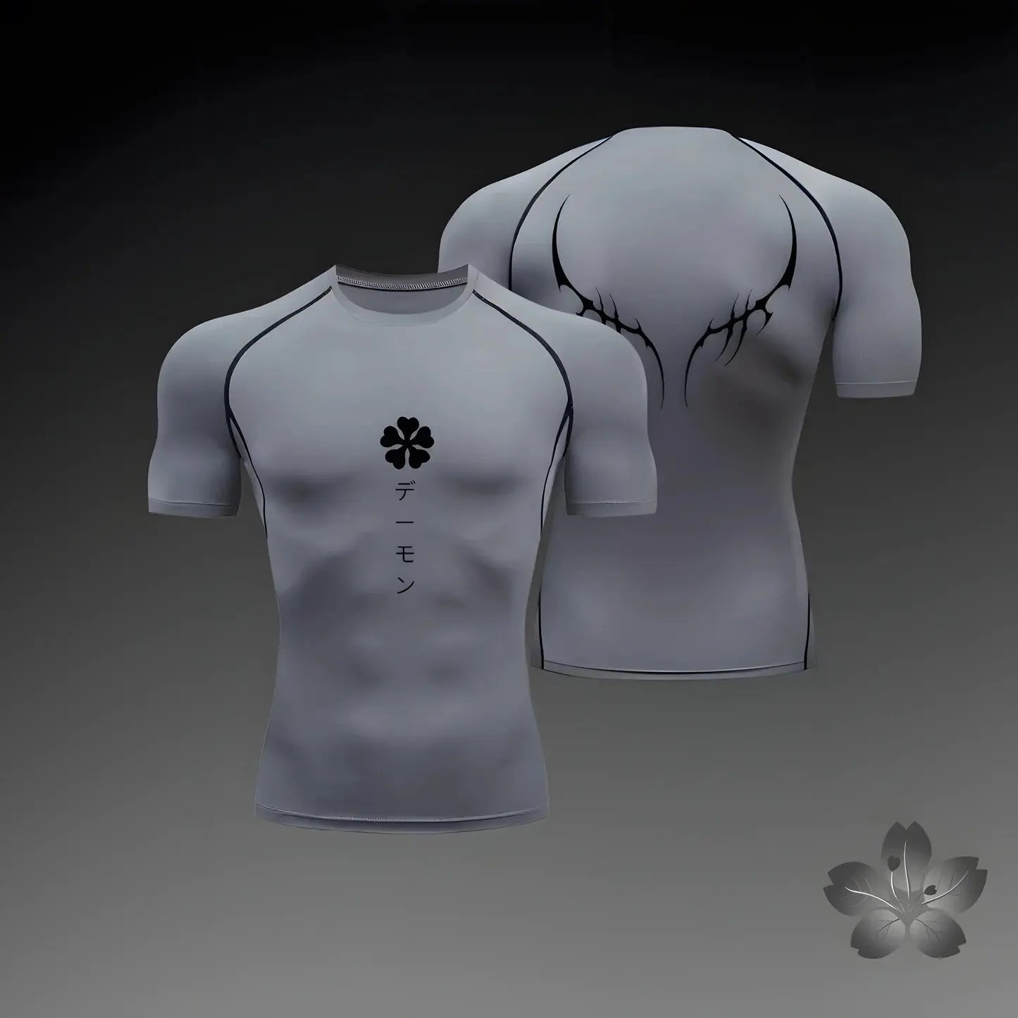 Black Clover Compression Shirts