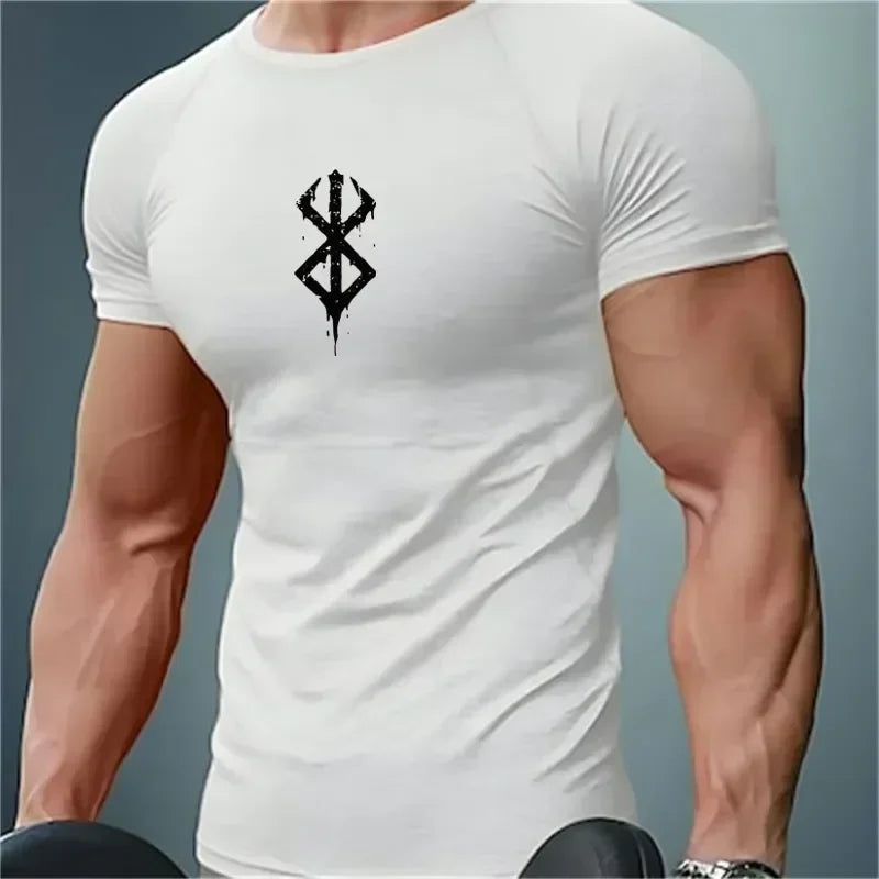 Guts The Brand of Sacrifice Symbol compression shirts