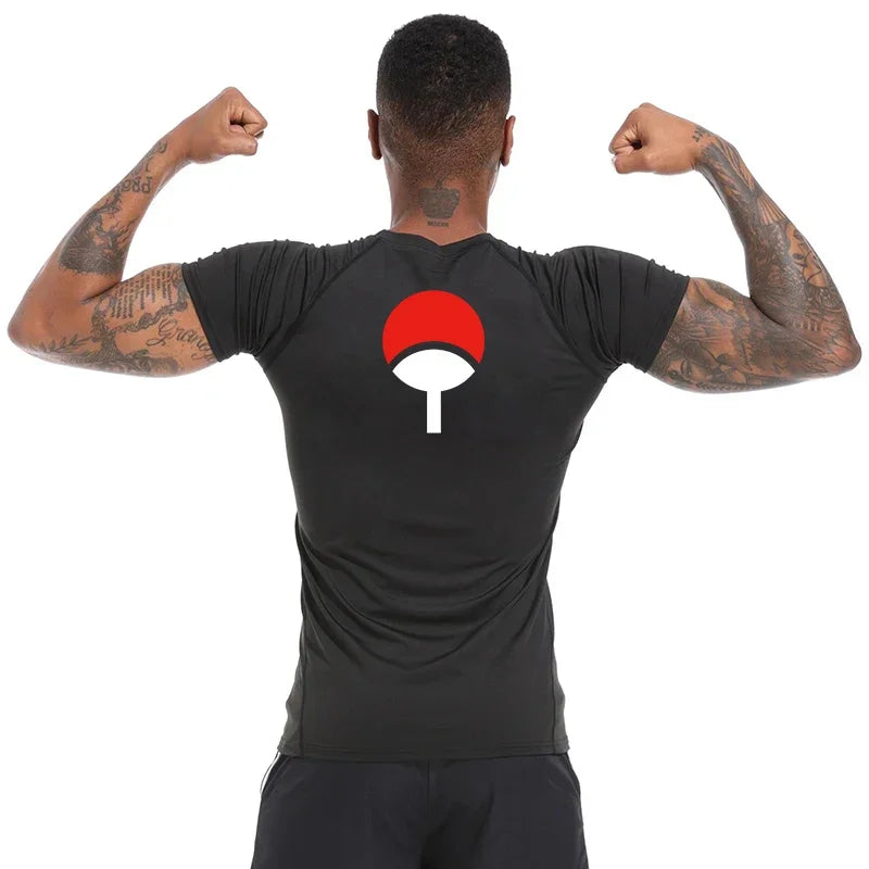 Uchiha clan/The Cursed Seal of Heaven Compression Shirts