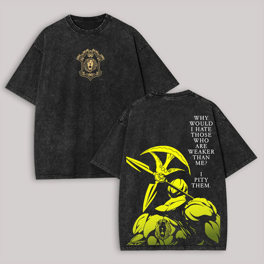 Sin Of Pride Escanor Over Sized Shirt