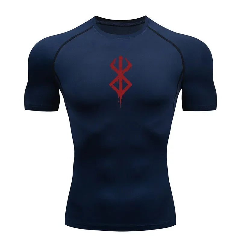 Guts The Brand of Sacrifice Symbol compression shirts